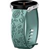 PKQTOP 22mm Cinturini di Ricambio per Ticwatch E2/S2/Pro 3/GTX, Sport Bracciali Silicone Cinturino per Coros Pace 4/Pace3/Pace Pro, Apex 4 42mm/Apex 46mm/Apex2 Pro