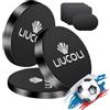 LIUCOLI Calamite per Cellulare Auto, Porta Cellulare Auto Magnetico Set di 3 - GUARDA PATTITA CALCIO OVUNQUE, Magnete Supporto Telefono Automobile compatibile con iPhone Samsung Huawei ecc.