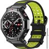 CHULN Silicone Cinturino Compatibile con Amazfit T-Rex 3, Ajustable Sportivo Cinturino per Amazfit T-Rex 3.(No host)