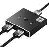 QTMMC Switch HDMI 8K HDMI 2.1 splitter bidirezionale 1 in 2 out/2 in 1 out estendere display Ultra HD 4 K @ 120 Hz 8 K @ 60 Hz 3D 48 Gbps HDMI Switcher per Xbox, Apple TV, PS5/PS4, Roku, Blu-Ray, DVD, HDTV