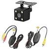 DISCORAMA TELECAMERA RETROMARCIA AUTO, RETROCAMERA PER AUTO CON MODULO WIRELESS, TELECAMERA PER PARCHEGGIO CON VISIONE NOTTURNA WIFI AUTO CAMPER -