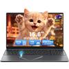 Kayoote Computer Portatile 15.6 Pollici, Processore i3-6100U Laptop Business, 16GB DDR3 1TB SSD PC Studenti, Win 11 Pro, Impronta Digitale, USB 3.0, HDMI, WiFi, BT, Tastiera Retroilluminata RGB