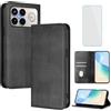 OUEAYIEN Cover per Xiaomi Poco F8 Ultra 5G Custodia a Libro con Vetro Temperato Nr | Blocco RFID,Antiurto,Pelle Portafoglio Case,Porta Carte,Supporto,Vintage Flip Custodia per Poco F 8 Ultra F8Ultra 5G