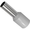 AUPROTEC Puntalini isolati 0,34-50 mm² Terminali a Bussola: 50 pezzi, 4.0 mm² Grigio