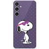 LA CASA DE LAS CARCASAS Custodia compatibile con Samsung Galaxy S23 FE Ufficiale Peanuts Snoopy Cuori per proteggere il tuo cellulare. Custodia in silicone trasparente flessibile con licenza ufficiale Snoopy