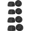 Wiki VALLEY Tappi di ricambio per Airpods Pro e AirPods Pro di 2° generazione con foro per ridurre il rumore, cuscinetti auricolari in memory foam, compatibili con Airpods Pro2