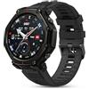 CHULN Cinturino Compatibile con Amazfit T-Rex 3 Pro 48mm, Ajustable Sportivo Cinturino in Morbido Silicone di Ricambio per Amazfit T-Rex 3 Pro.(No host)