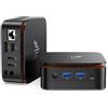 NiPoGi Essenx E1 Mini PC W-11 Pro Ιntel Alder Lake-Ν Ν95 (fino a 3,4 GHz) 16 GB DDR4 256 GB SSD, Mini Computer HDMI 2.0+DP 1.4 doppio display UHD 4K@60Hz PC WiFi5/BT4.2 per Ufficio