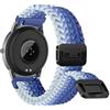FayToon Cinturino per Orologio 20mm/22mm Nylon Intrecciato - Blu