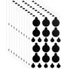 SLIAXINT 10 fogli di adesivi oscuranti per webcam, computer portatili, fotocamere, per cellulari, computer, tablet, router