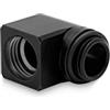 EKWB EK-Quantum - Micro Coppia Rotante a 90°, Colore: Nero