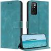 ZONNAVI Cover per Xiaomi Redmi Note 11 4G / Note 11S, [Blocco RFID] Custodia a Libro in Pelle con Porta Carte, Flip Case Portafoglio Antiurto Cover per Redmi Note 11 4G / Note 11S (BluVerde)