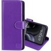 32ndShop 32nd Custodia a Portafoglio in Pelle PU per Motorola Moto Edge 30 Neo, Case Realizzato in Pelle Sintetica con Diversi Comparti e Chiusura Magnetica - Viola