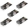 DollaTek Modulo di Comunicazione Wireless 5Pcs nRF24L01 + 2.4G modulo di aggiornamento modulo Wireless