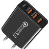 Genérico Caricatore USB Multiporta - ABS Ricarica Rapida, Adattatore Tipo C PD, Porta Tripla Velocità | Uso Viaggio Ufficio Casa Auto Laptop Dispositivi Elettronici Compatto