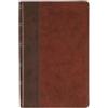 KJV Giant Print Lux-Leather 2-Tone Brown (Rilegato in ecopelle)