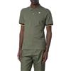 K-WAY POLO MANICHE CORTE UOMO VERDE