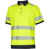 U-POWER DON'T WORRY... BE HAPPY! U-Power - Tape Polo da Lavoro Yellow Fluo Taglia 3XL