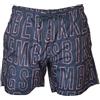 Dirk Bikkembergs Boxer Mare Uomo Bikkembergs Piscina Swimwear Coulisse Esterna e Tasche Laterali e Una Dietro con Strap Articolo BKK25MBM15, Black, XL