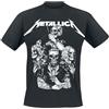 Metallica S&M2 Skull Tux Uomo T-Shirt Nero XL 100% Cotone Regular