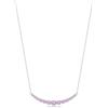 Brosway Collana Donna, Collana in Argento e Vibrant Pink | Collezione Fancy - FVP116