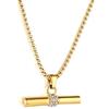 FUSHENGTER Collana Catena Maglione Donna Collana Ciondolo Lunghe Necklace Collana Per Maglioni Stile Donna Uomo Popolare Personalità Attract Moda Accessori