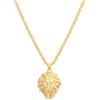 Aobei Pearl 18k oro leone ciondolo collana donna personalizzato fascino collana con Twist Chain 18