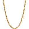 PROSTEEL Collana Uomo Donna, Catena a Maglia Spiga, Catena di Grano, Larghezza 2/3/6/9mm, 316L Acciaio Inox Chirurgico, Confezione Regalo Inclusa, Regalo Uomo Ragazzo