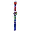 Joy Toy Pj Masks Orologio Analogico al Quarzo Unisex Bambino con Cinturino in Stoffa 17027, Multicolore