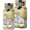 ALADEEB Caffè Turco Macinato con Cardamomo, Tostatura Media Scura, 500g + 200g in Omaggio, 2 Pezzi (Tostatura classica)