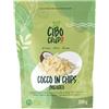 CIBO CRUDO crudo biologico vegan Chips di Cocco Bio - 200g. Cocco Disidratato Senza Zucchero in Scaglie Essiccato al Sole. Cocco Rapé Senza Zolfo Per Snack o Ricette Dolci.