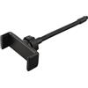 Kivivaka Treppiede flessibile per smartphone con supporto hot shoe per trasmissioni in diretta, nero (B)