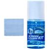Samuliy Kit per la Pulizia dello Schermo del Computer Portatile, con Spray e Panno per la Pulizia dello Schermo della TV, detergente per Monitor per dispositivi elettronici, Include flacone da 200 ml