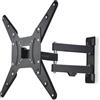 Hama Supporto da parete TV, Pivot., incli., teles., 165 cm (65), OLED succo. 25 kg