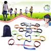 Generic Corda da Passeggio in età Prescolare per l'asilo Nido,Corda da Passeggio per Bambini,Corda da Passeggio per la Sicurezza dei Bambini Waist Style Adatta per 12 Bambini e 2 Insegnanti.
