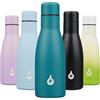 BJPKPK Insulated Water Bottle 12oz Small Stainless Steel Water Bottles Reusable Metal Thermos Keep Cold and Hot,Laguna