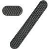 MOSISO Supporto Poggiapolsi Gel per Set Tastiera Mouse Ergonomici Massaggio, Base Antiscivolo Sollievo Dolore&Tappetino Digitare Gel Morbido Rinfrescante per Computer Casa Ufficio, Nero