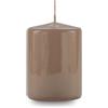 Cereria Di Giorgio Candela Cero Laccata Mocha Mousse 7x10 cm - 55 Ore