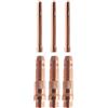 BildeeMait Kit 6 pezzi per corpi pinza Tig per torce di saldatura WP-17 WP-18 WP-26 con pinze e corpi da 1,6 mm, 2,4 mm, 3,2 mm