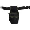 Minhe Cintura porta attrezzi regolabile progettata per elettricisti e giardinieri, borsa organizer portatile con scomparti multipli per riporre gli attrezzi in modo efficiente (verde)