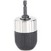 Wakects Mandrino per Trapano da 213 Mm Mandrino Autoserrante in Ferro 3 8 24UNF di Conversione da 2 a 13 Mm a 3 Griffe per Trapano Elettrico Utenti di Perforazione di Porcellana per Pareti