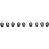 Cocoarm ER25 Spring Collet Chuck Set, Morse Taper Steel, 9 Collets & Key | Carbon Steel Morse Taper Chuck, 9 ER25 Collets with Spanner, Drill Bit Extension Toolholding