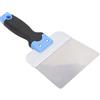 Cocoarm Coltello per Stucco, Coltello per Nastratura in Acciaio Inossidabile Lama Lucidata a Specchio 420 0,02 Pollici Manico Antiscivolo in Gomma Morbida Spessa per la Manutenzione dell'auto (6