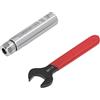 Cocoarm Asta di Prolunga per Mandrino Portautensili a Pinza ER11 in Acciaio Ad Alto Tenore di Carbonio 20mm X 80mm Codolo Dritto Temprato Sottovuoto per Fresatrice per Tornio CNC