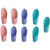 ibasenice Set 9 Pezzi Pala Giardino in Plastica per Terriccio e Concime, Strumenti per Piantare e Trapiantare Piante in Vaso, Accessori Giardinaggio Utili e Compatti Colore Casuale