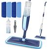 MANGOTIME Scopa Lavapavimenti a Spruzzo, MANGOTIME Spray Mop Lavapavimenti Mocio con Spray Microfibra Mocio Pavimenti Professionale per Casa, Cucina, Legno Duro, Laminato, Legno, Ceramica