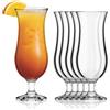 Sahm Hurricane Set di 6 bicchieri da cocktail - 430 ml - ideale come set di baristi, frappè o come bicchiere per gelato