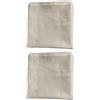 Beaupretty Set 2 Panni Cucina in Garza di Cotone Biologico 95x95 Cm per Filtrare Formaggio, Salse e Brodi, Colino Traspirante Non Sbiancato per Uso Alimentare e Preparazioni Casalinghe