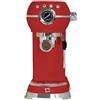PYRAMIDEA Macchina del Caffè Espresso First Class Compatibile con caffè in Polvere Serbatoio 800 ml Pompa 15 Bar 1350 Watt Colore Rosso MCST001R