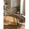 benuta Pure Tappeto Juta Jutta - Nero 60x100 cm - Tessuto a Mano per Camera da Letto, Salotto, Soggiorno - Design Boho - Adatto al Riscaldamento a Pavimento